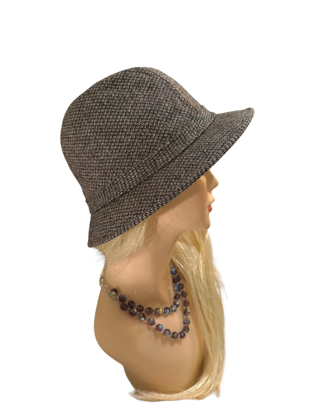Schuman & Sullivan Brown Tweed Fedora Hat