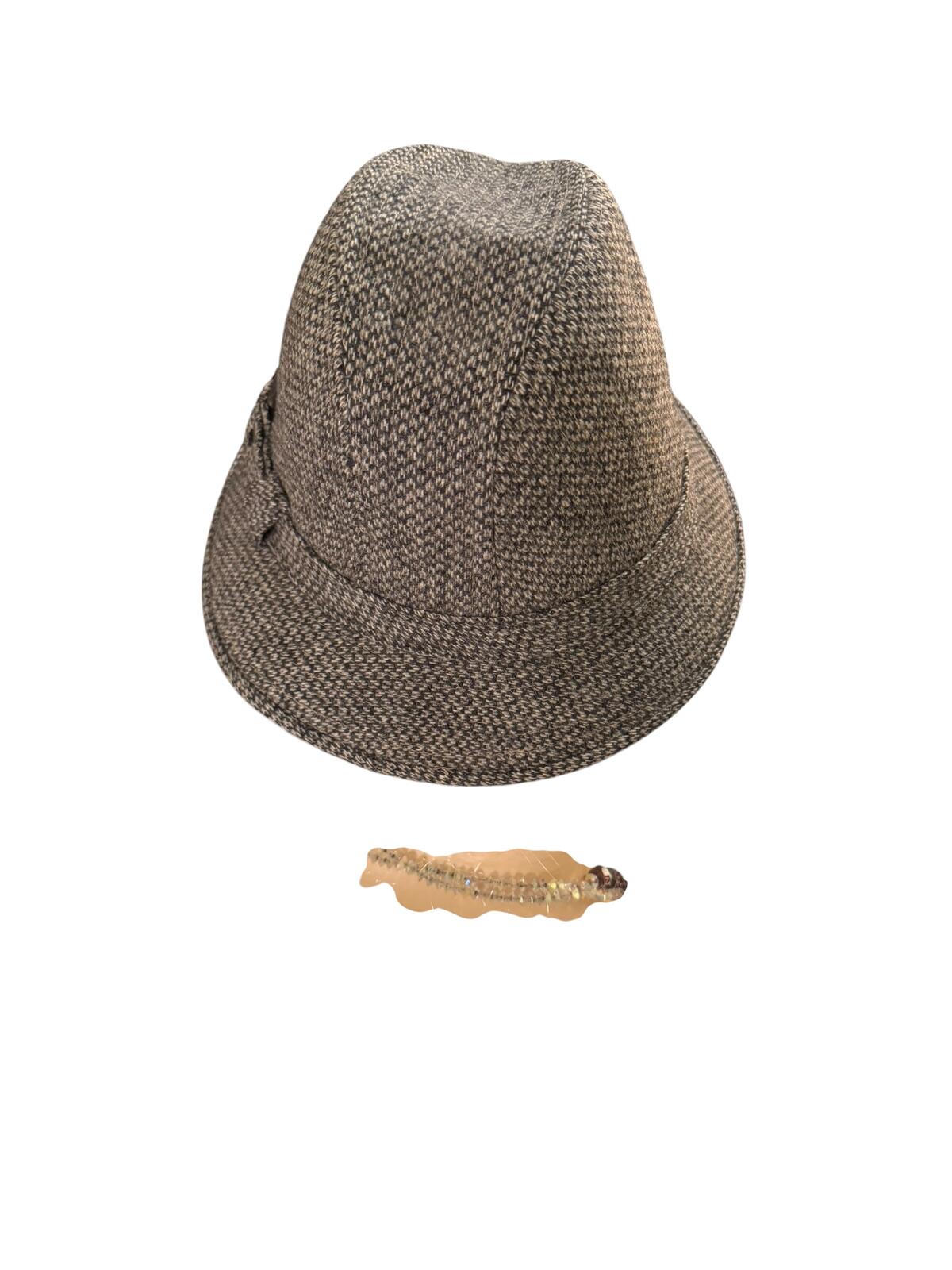 Schuman & Sullivan Brown Tweed Fedora Hat