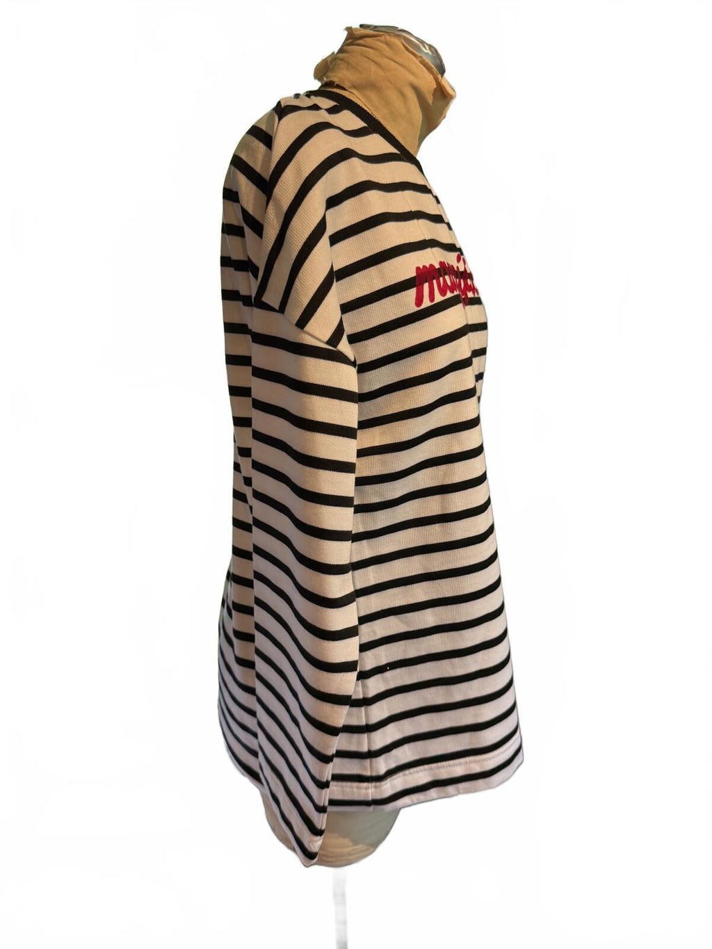 Brink Clothing Striped Long Sleeve Shirt with 'Magnificent'