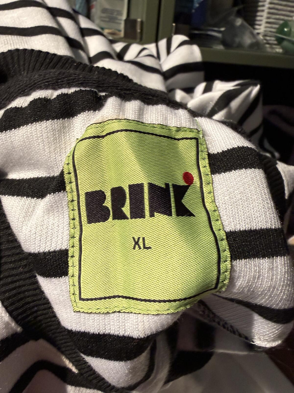 Brink Clothing Striped Long Sleeve Shirt with 'Magnificent'