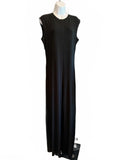 Norma Kamali Black Sleeveless Long Jumpsuit