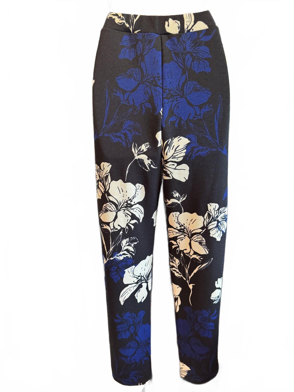 Emery Rose Floral Patterned Women's Pants