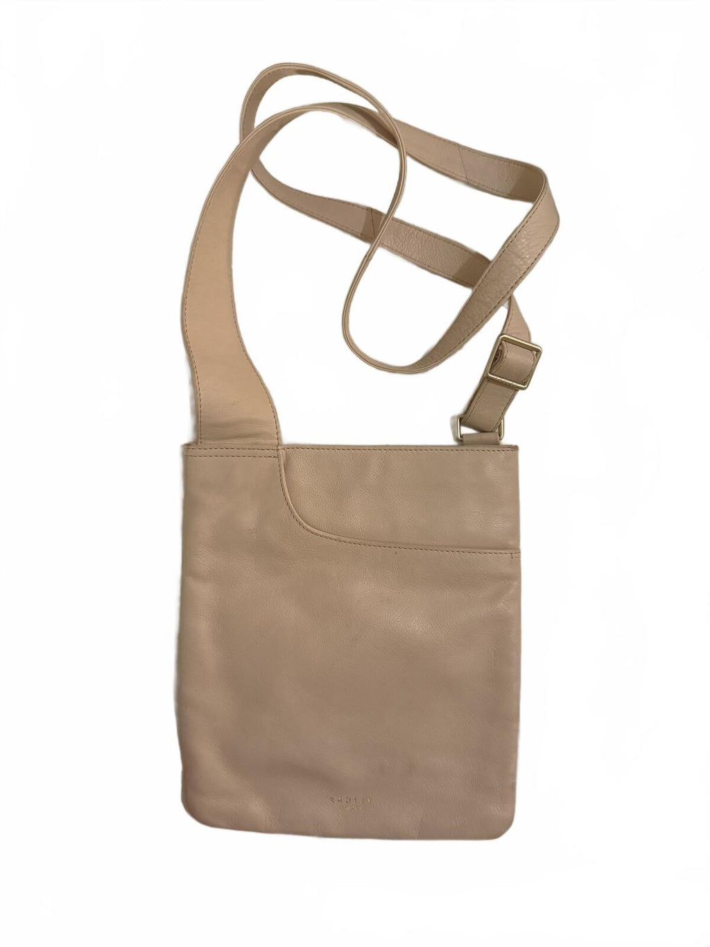 Radley London Light Pink Leather Crossbody Bag