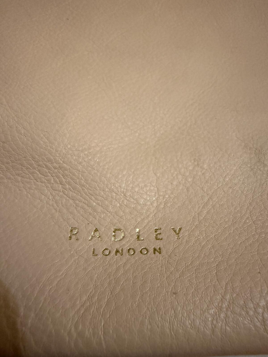 Radley London Light Pink Leather Crossbody Bag