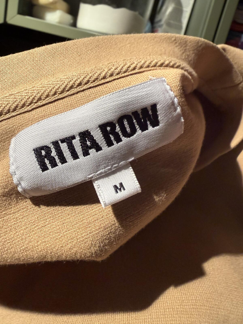 Rita Row Beige Puff Sleeve Top