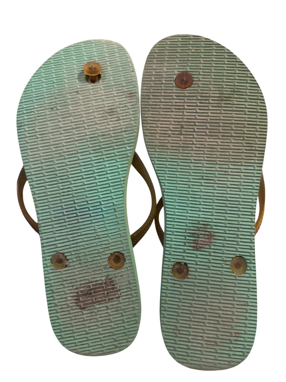Havaianas Tropical Print Flip Flops