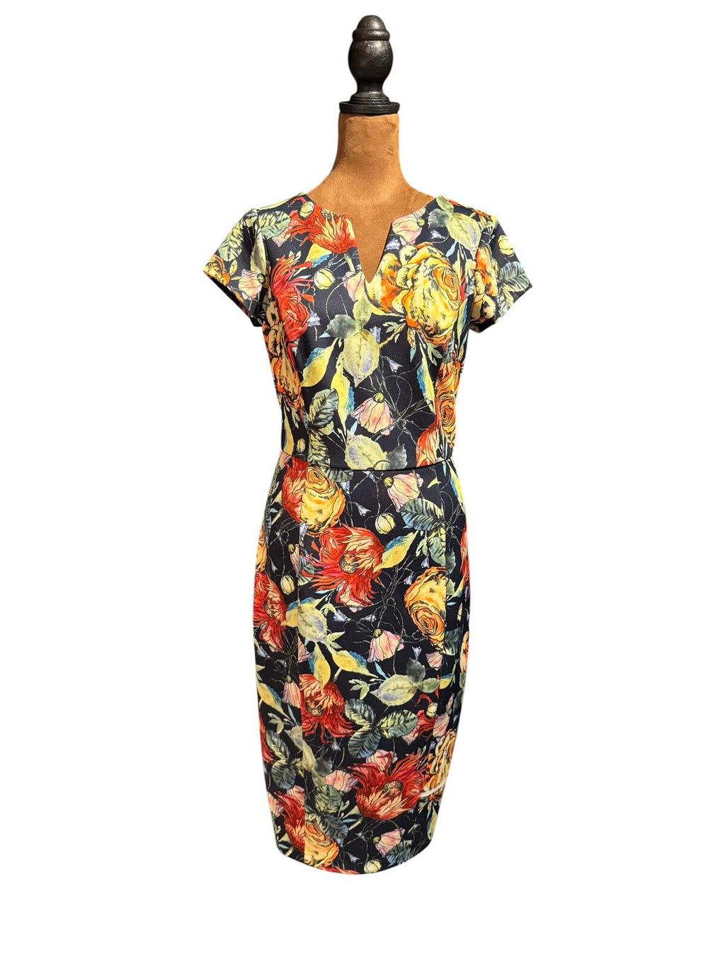 Alexia Admor Floral Patterned Sheath Dress