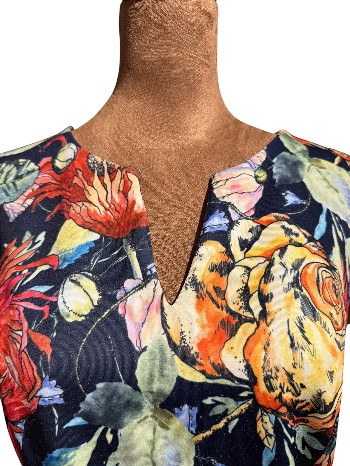 Alexia Admor Floral Patterned Sheath Dress