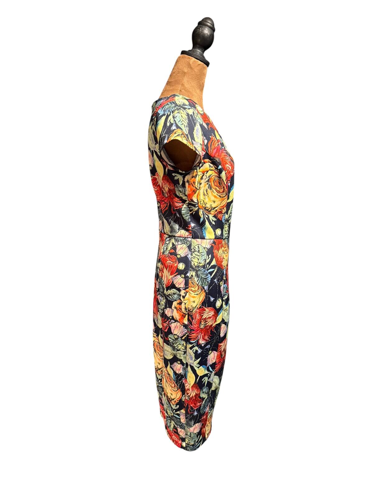 Alexia Admor Floral Patterned Sheath Dress
