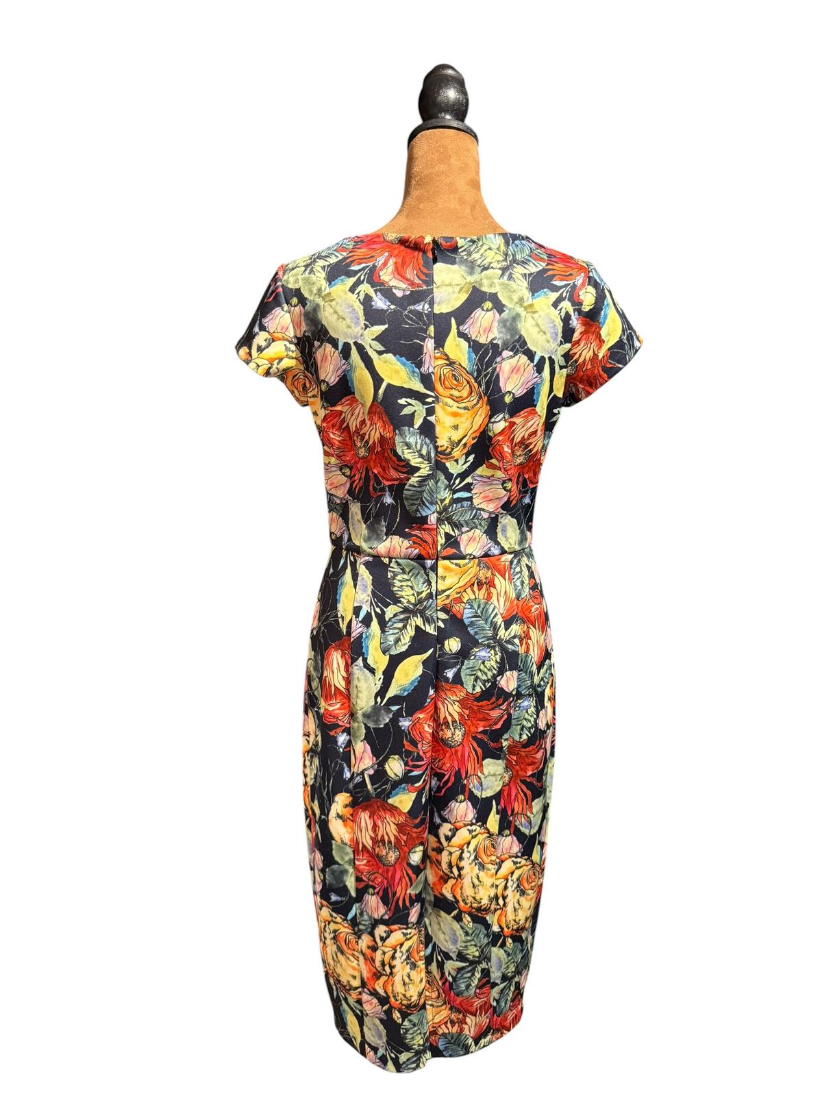 Alexia Admor Floral Patterned Sheath Dress