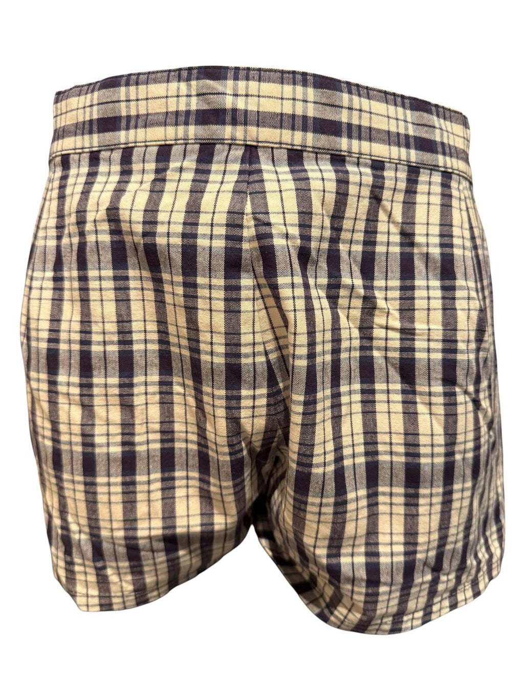 Calvin Klein 2 Pair of Plaid Patterned High Waist Shorts