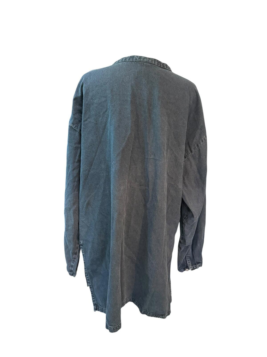 Eileen Fisher Long Sleeve Button-Up Shirt Dress