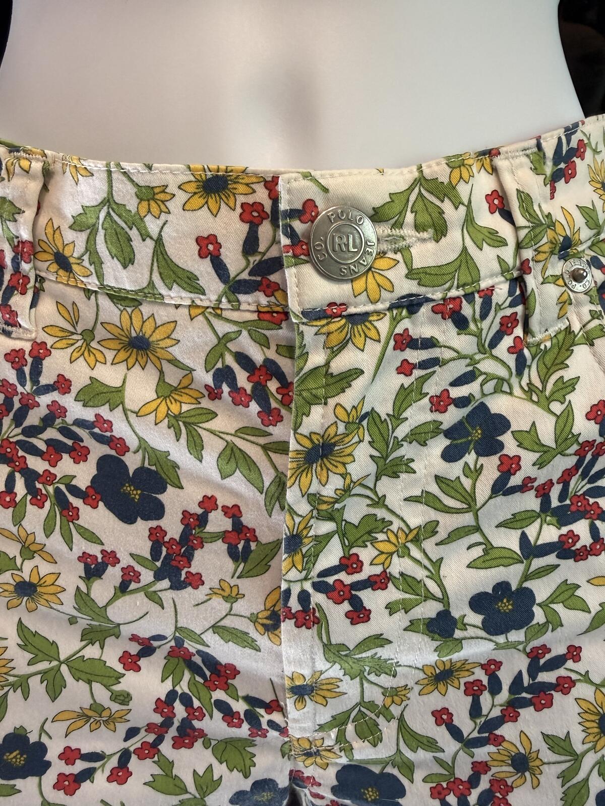 Polo Ralph Lauren Floral Pattern Pants