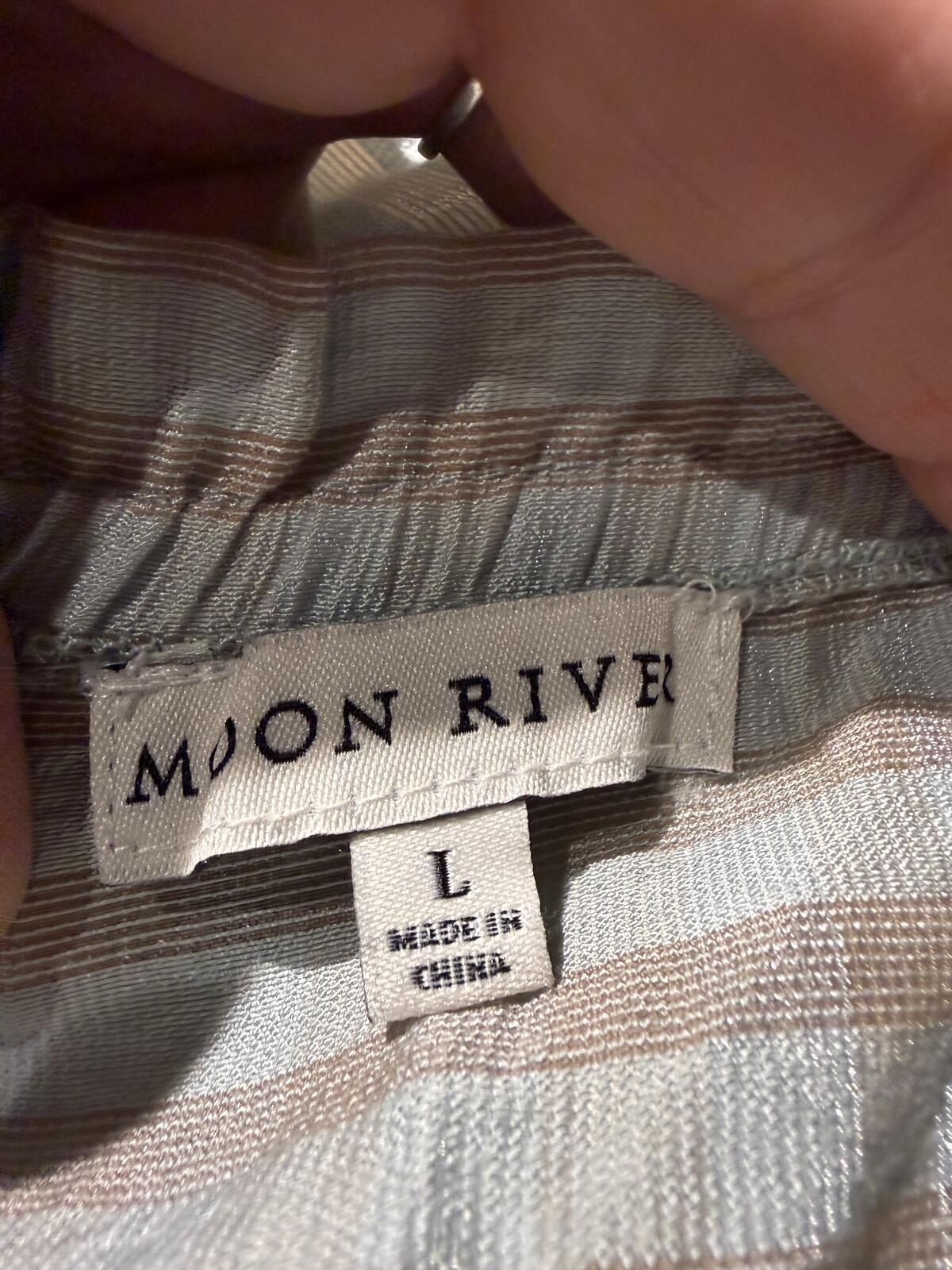 Moon River Beige Plaid Square Neck Puff Sleeve Midi Dress