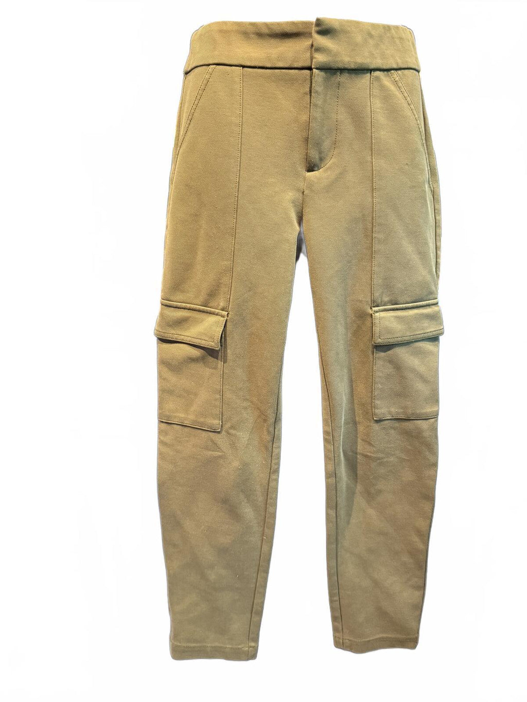 Anthropologie The Essential Slim Cargo Pants Olive Khaki