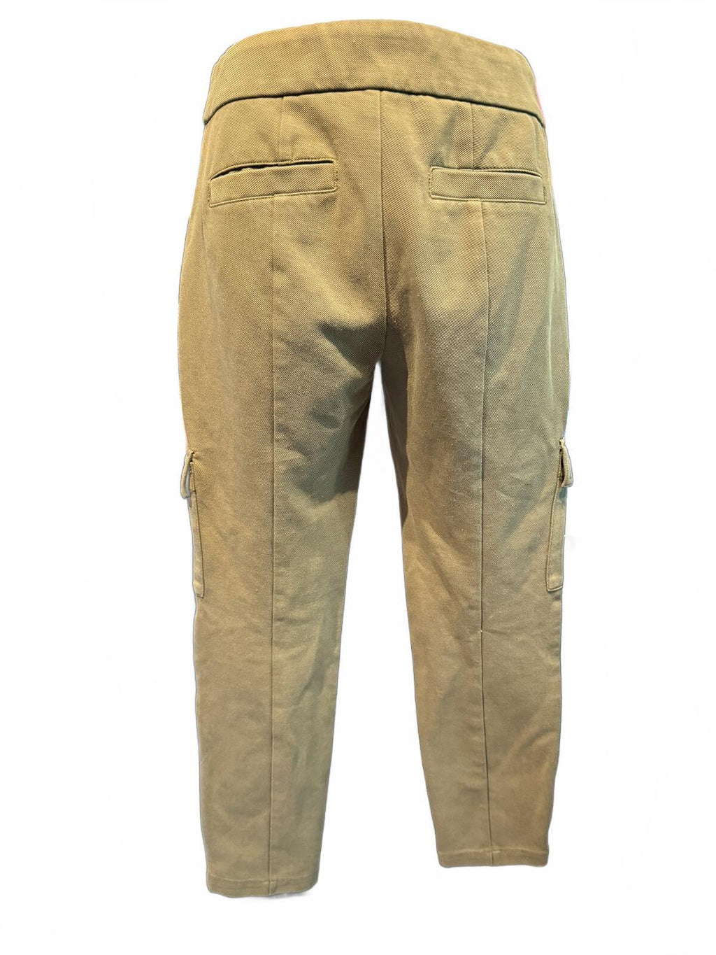 Anthropologie The Essential Slim Cargo Pants Olive Khaki
