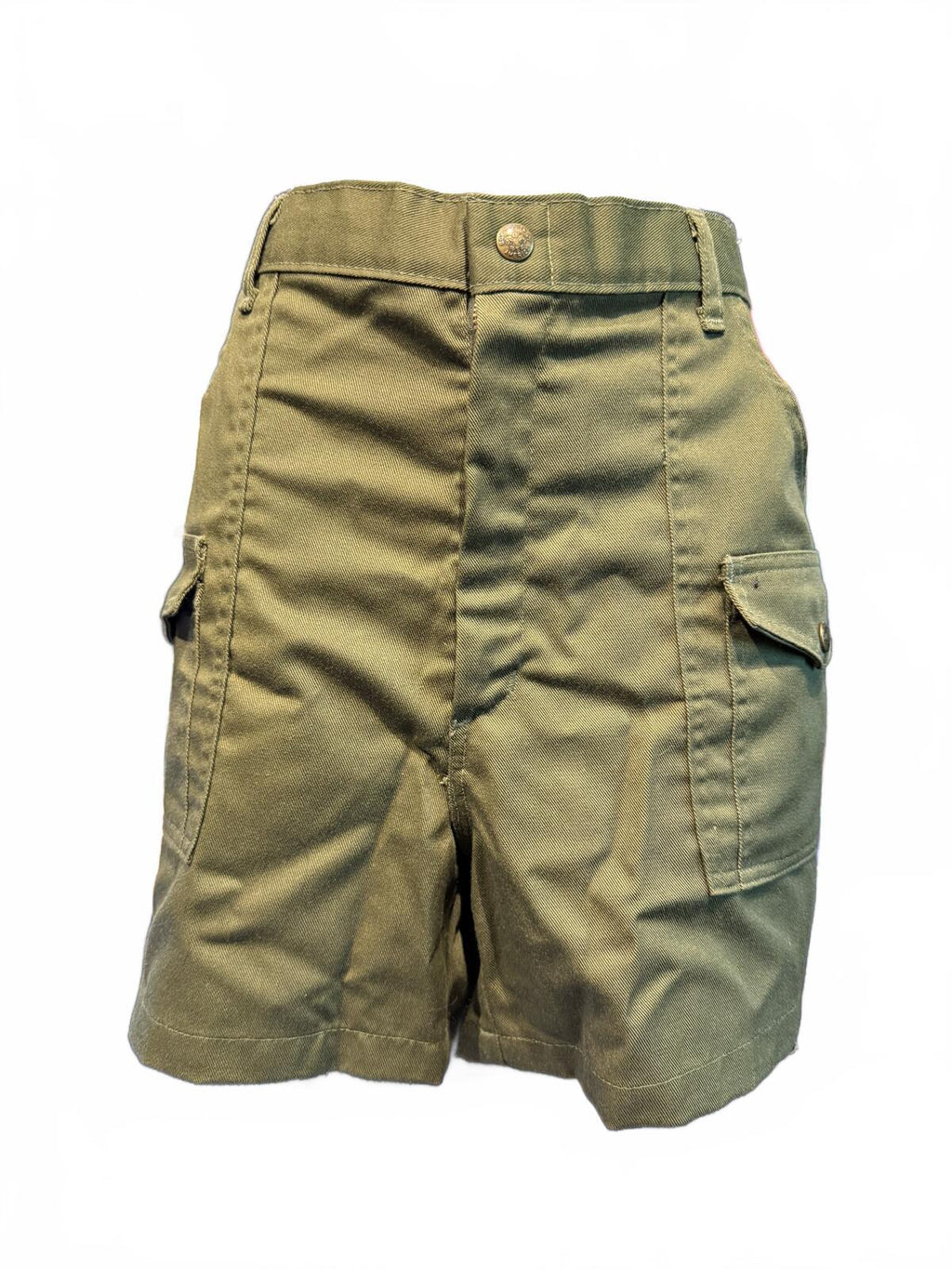 Boy Scouts of America Official Uniform Olive Green Cargo Shorts Size 38 Waist