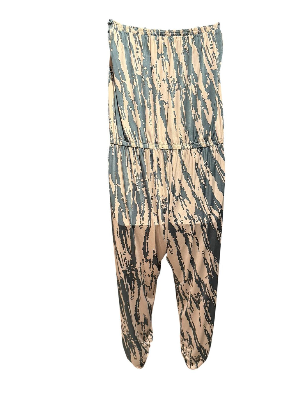 Ariella Strapless Printed Strapless Jumpsuit