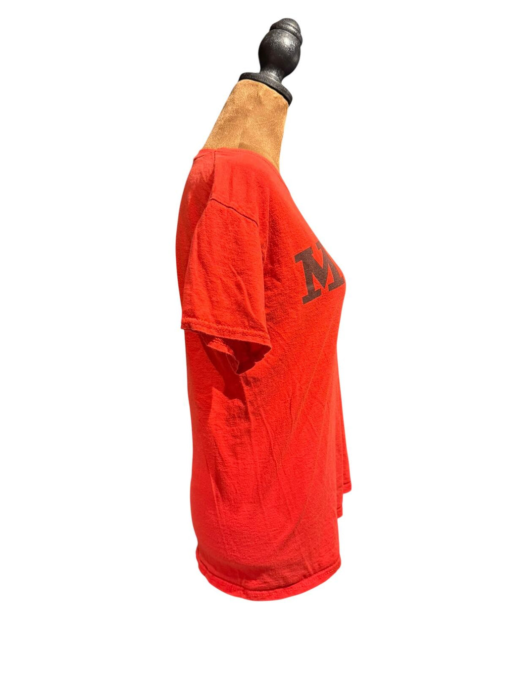Milano Italia Graphic T-Shirt Red Vintage Style