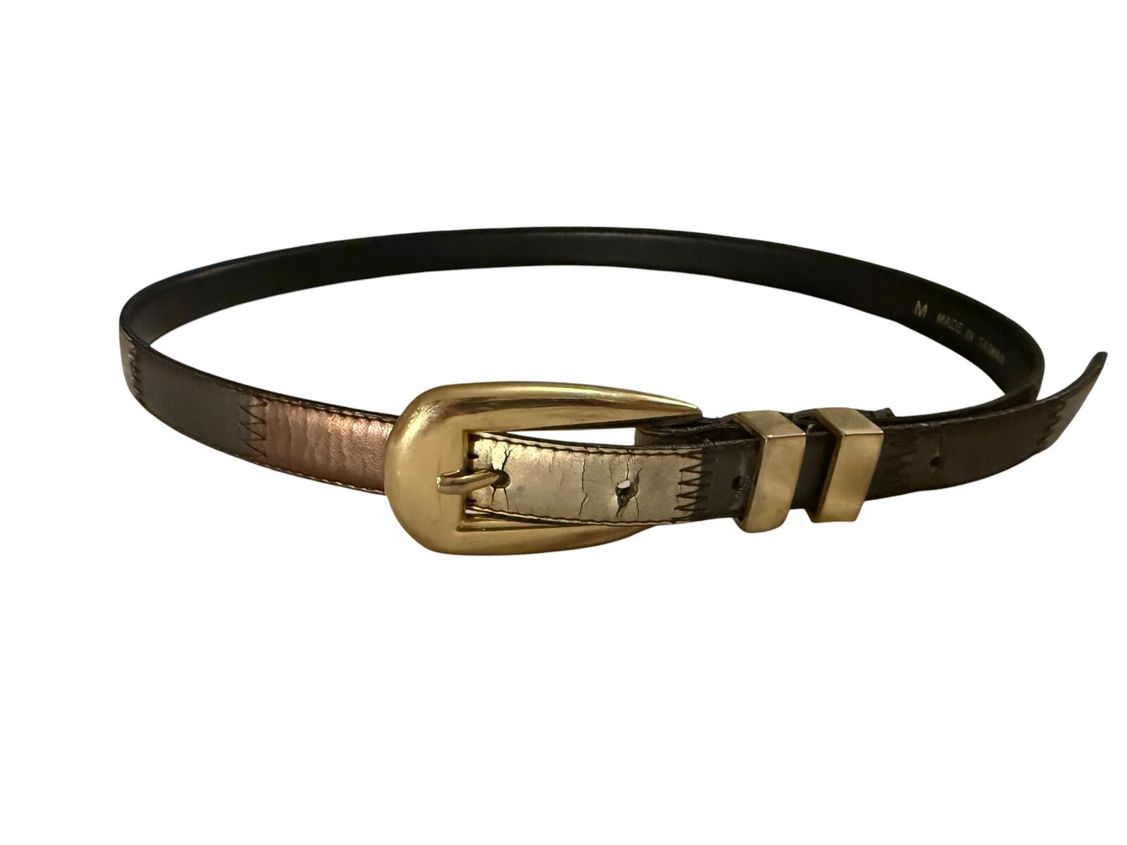 Vintage Style Patchwork Leather Belt