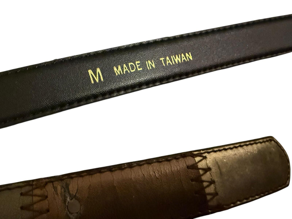 Vintage Style Patchwork Leather Belt