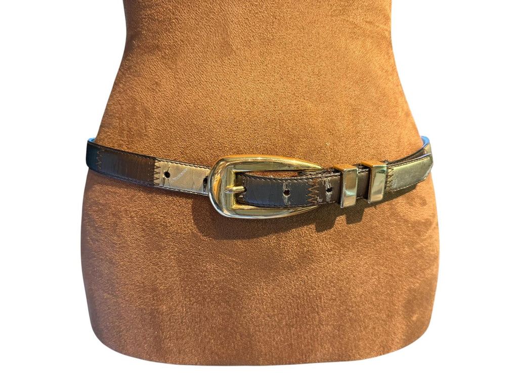 Vintage Style Patchwork Leather Belt