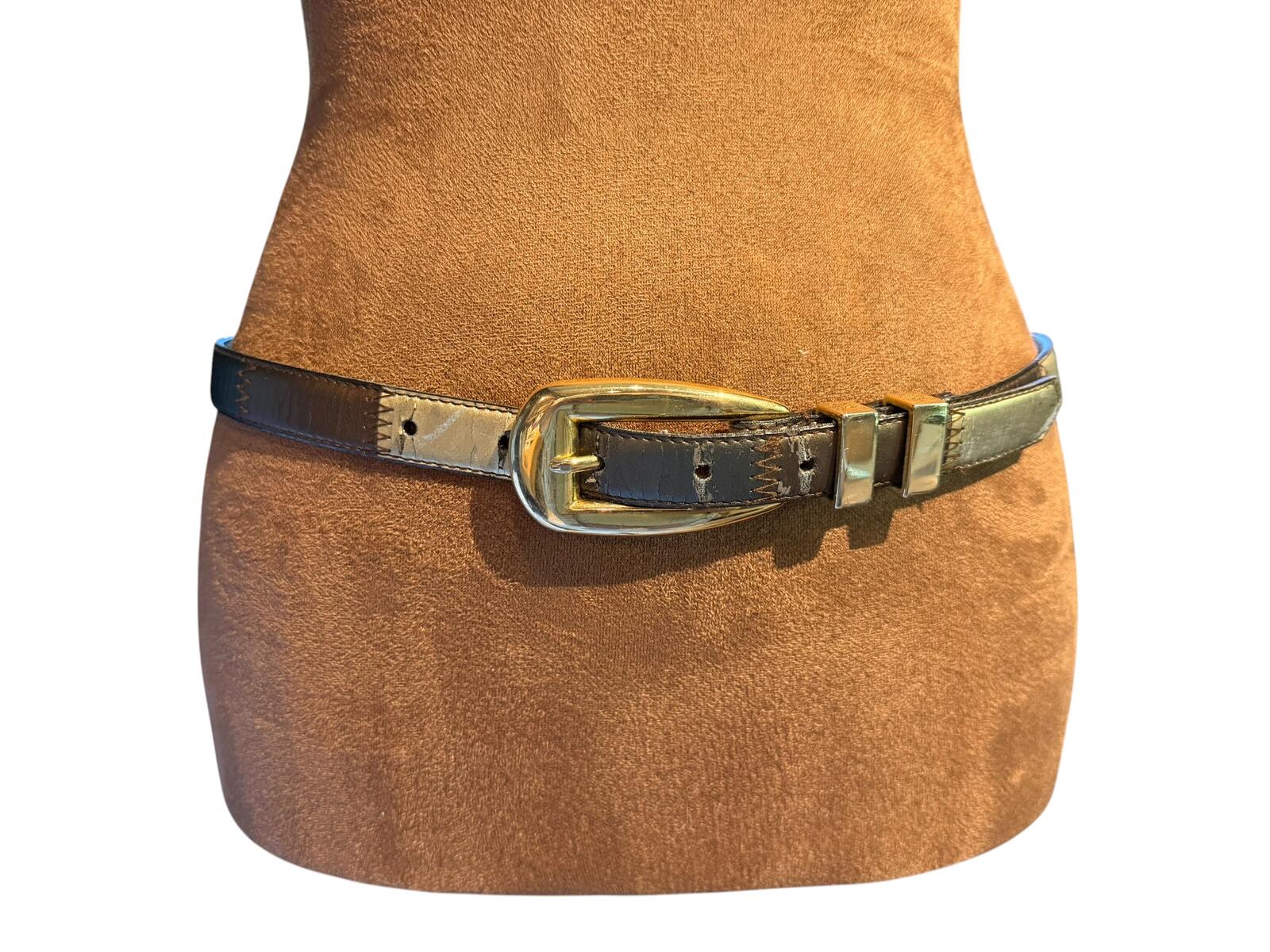 Vintage Style Patchwork Leather Belt