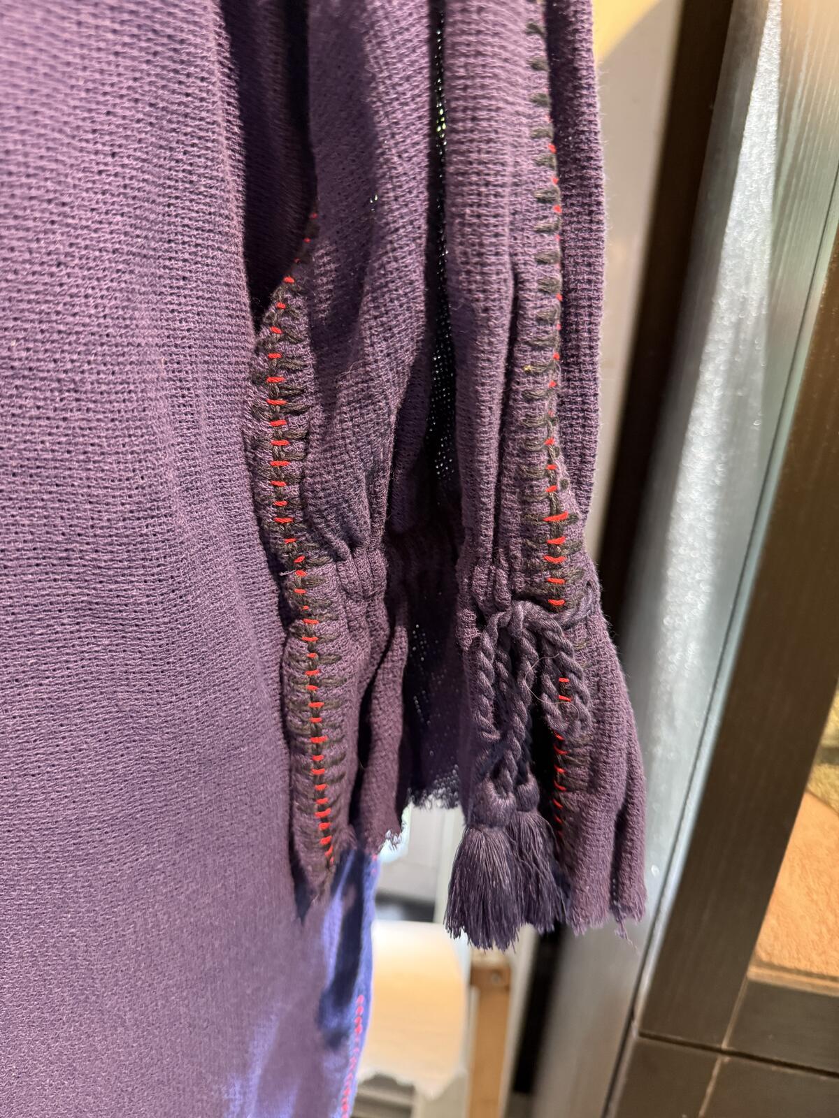 SEA New York Purple Linen Tunic Dress