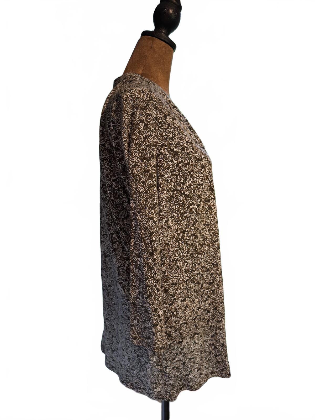 Boden Women’s Floral Button Front Tunic Blouse