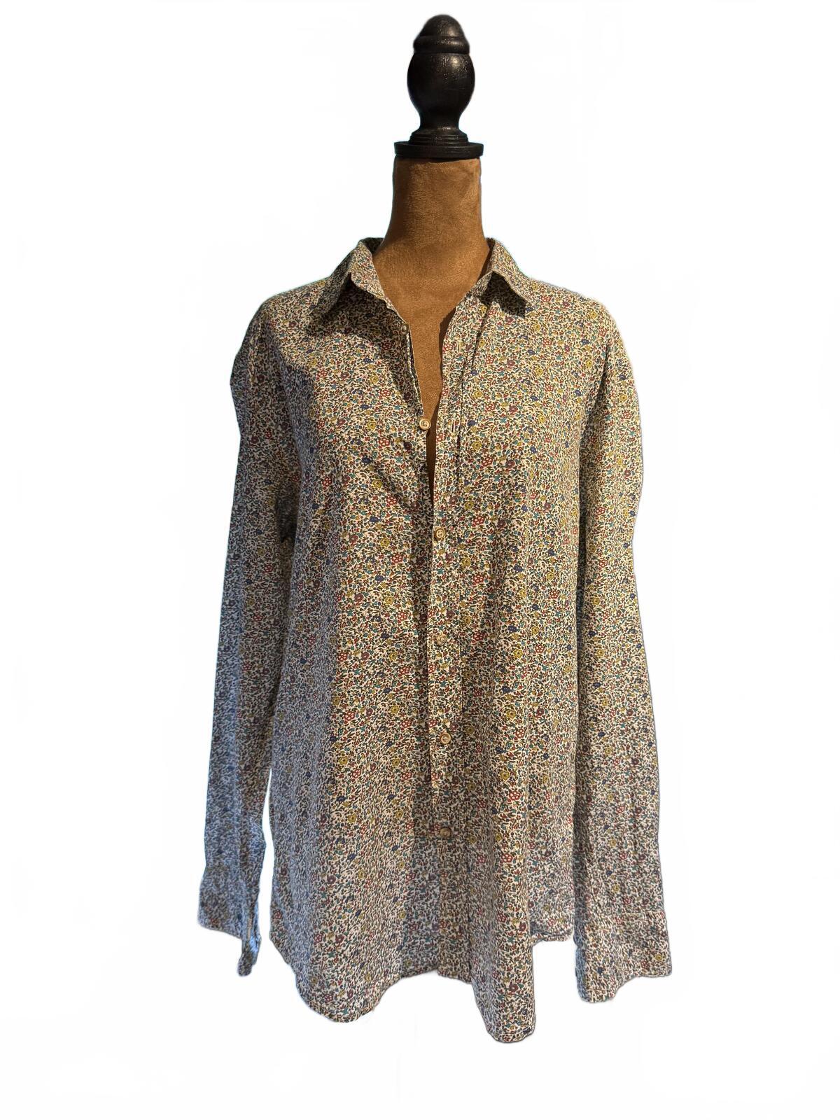 Antony Morato Floral Button-Up Shirt Long Sleeve