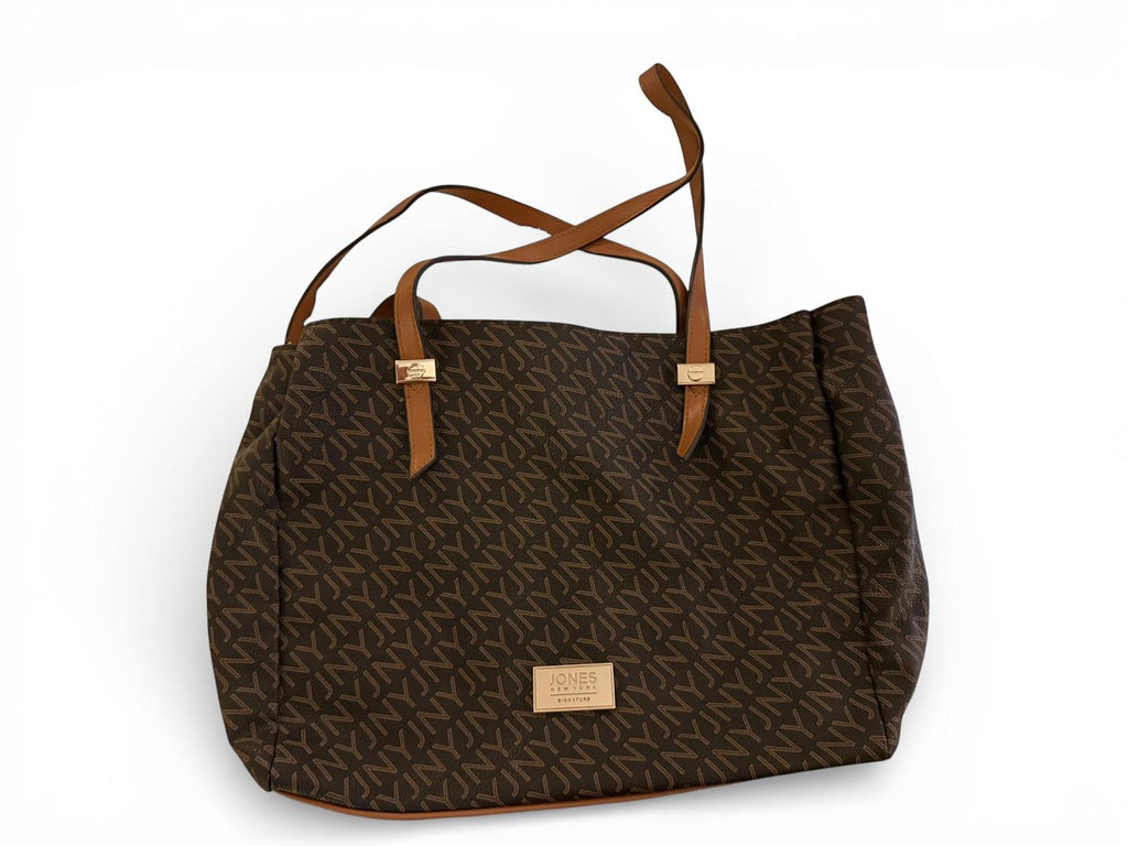 Jones New York Signature Monogram Tote Bag