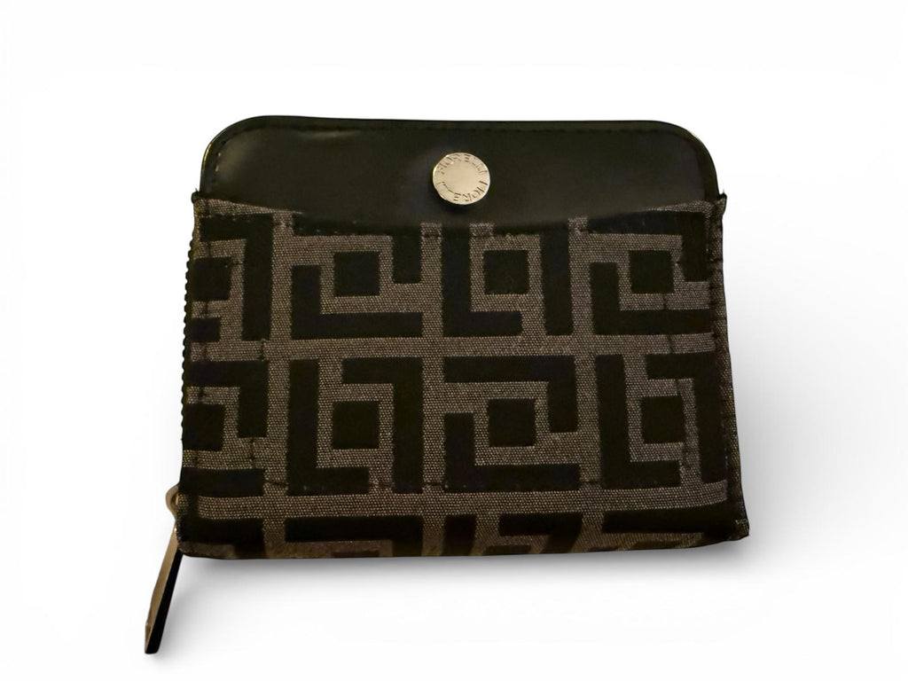 Fiorelli Black Geometric Patterned Wallet