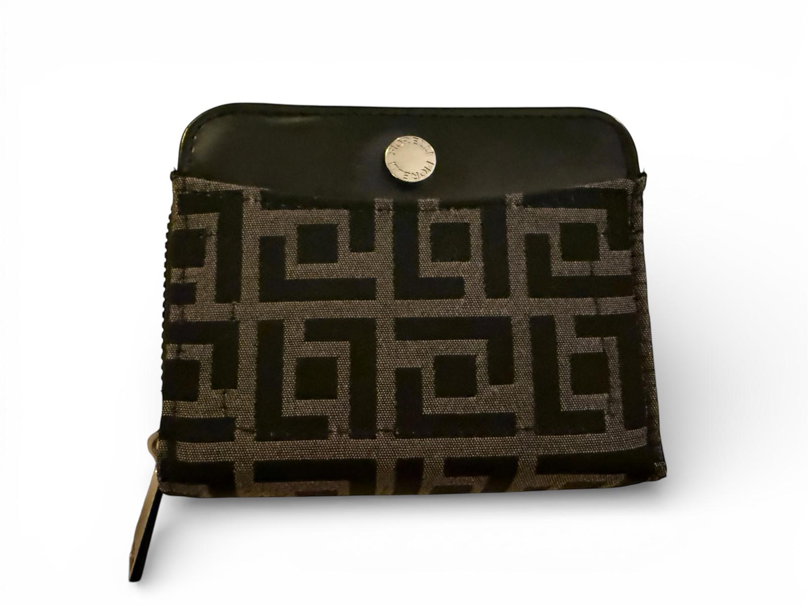 Fiorelli Black Geometric Patterned Wallet