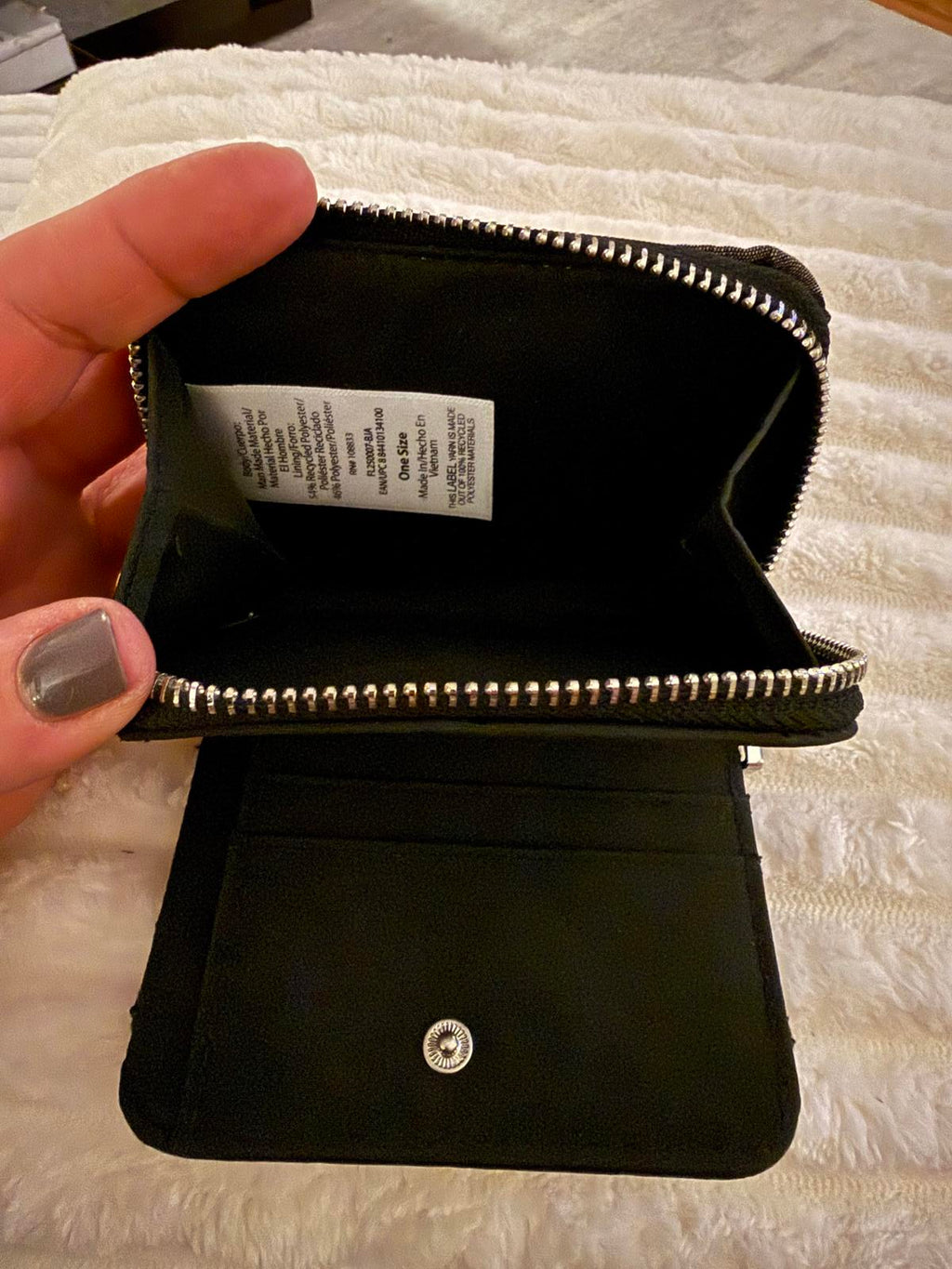 Fiorelli Black Geometric Patterned Wallet