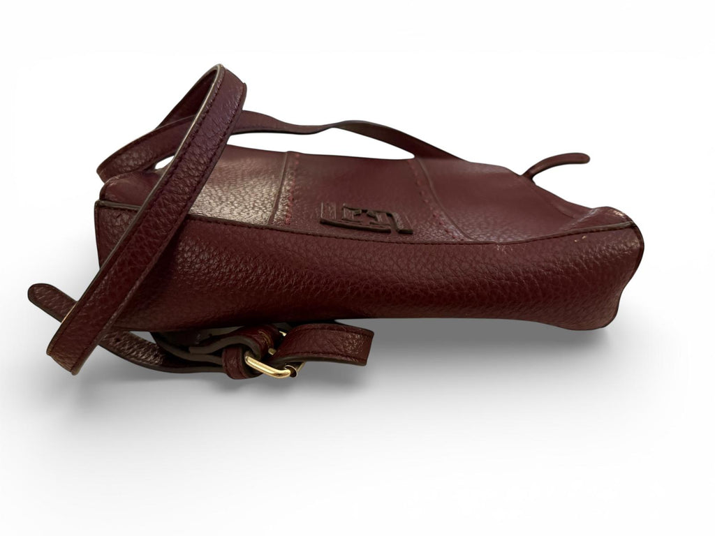 Liz Claiborne Classic Burgundy Crossbody Bag