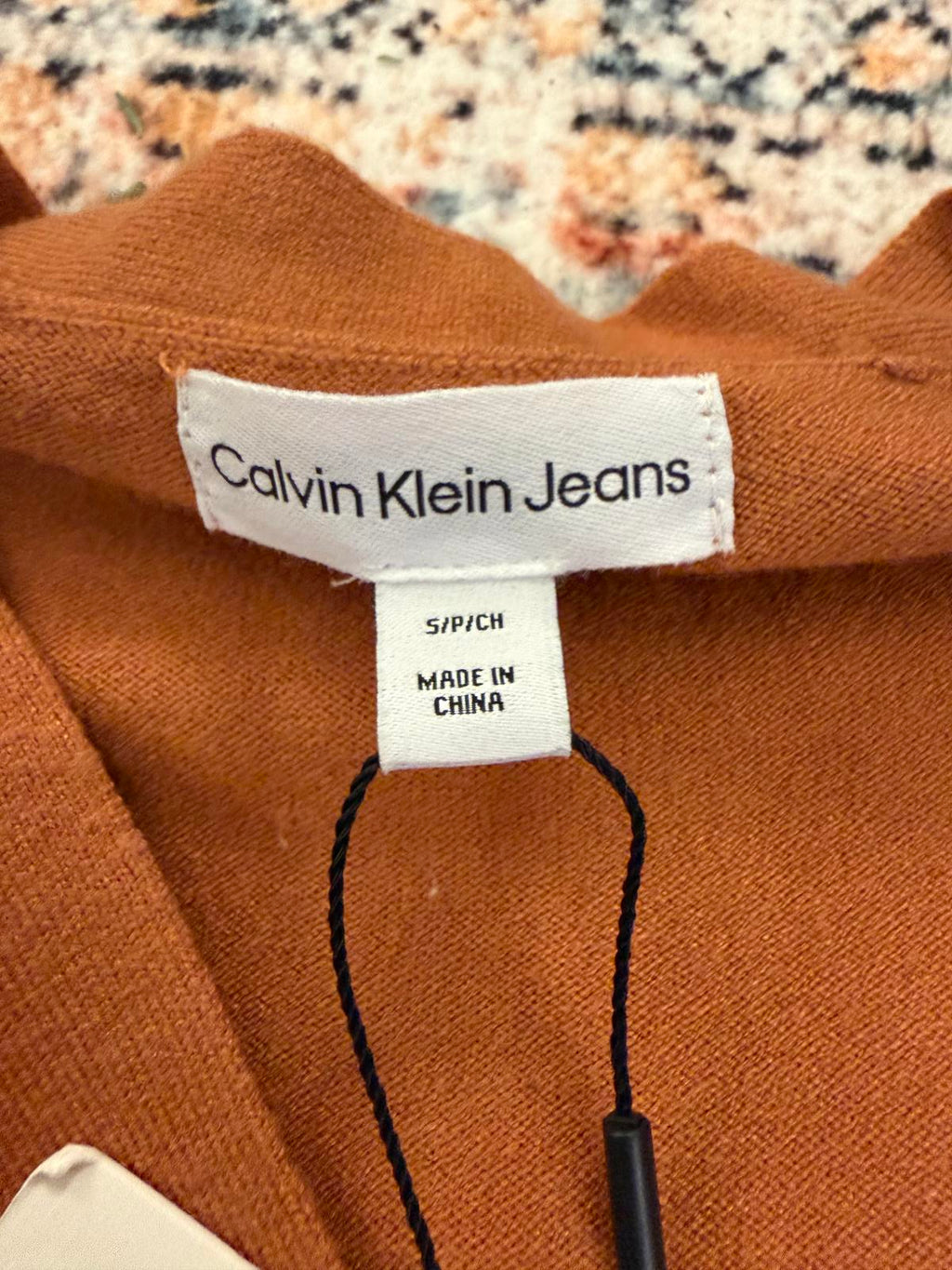 Calvin Klein Jeans Women's Ribbed Knit Cardigan and Pants Set