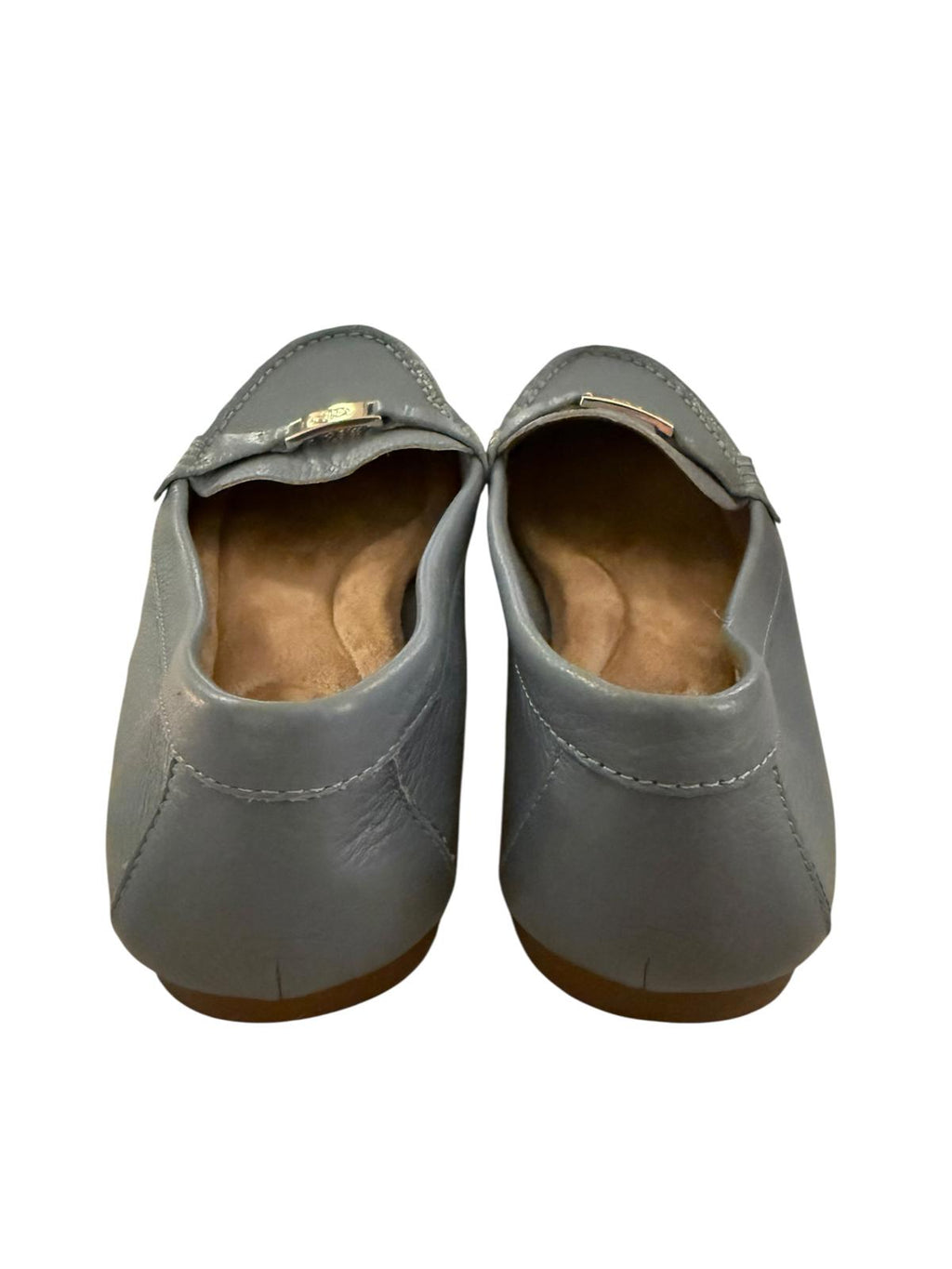 Giani Bernini Women's Blue Leather Driving Loafers