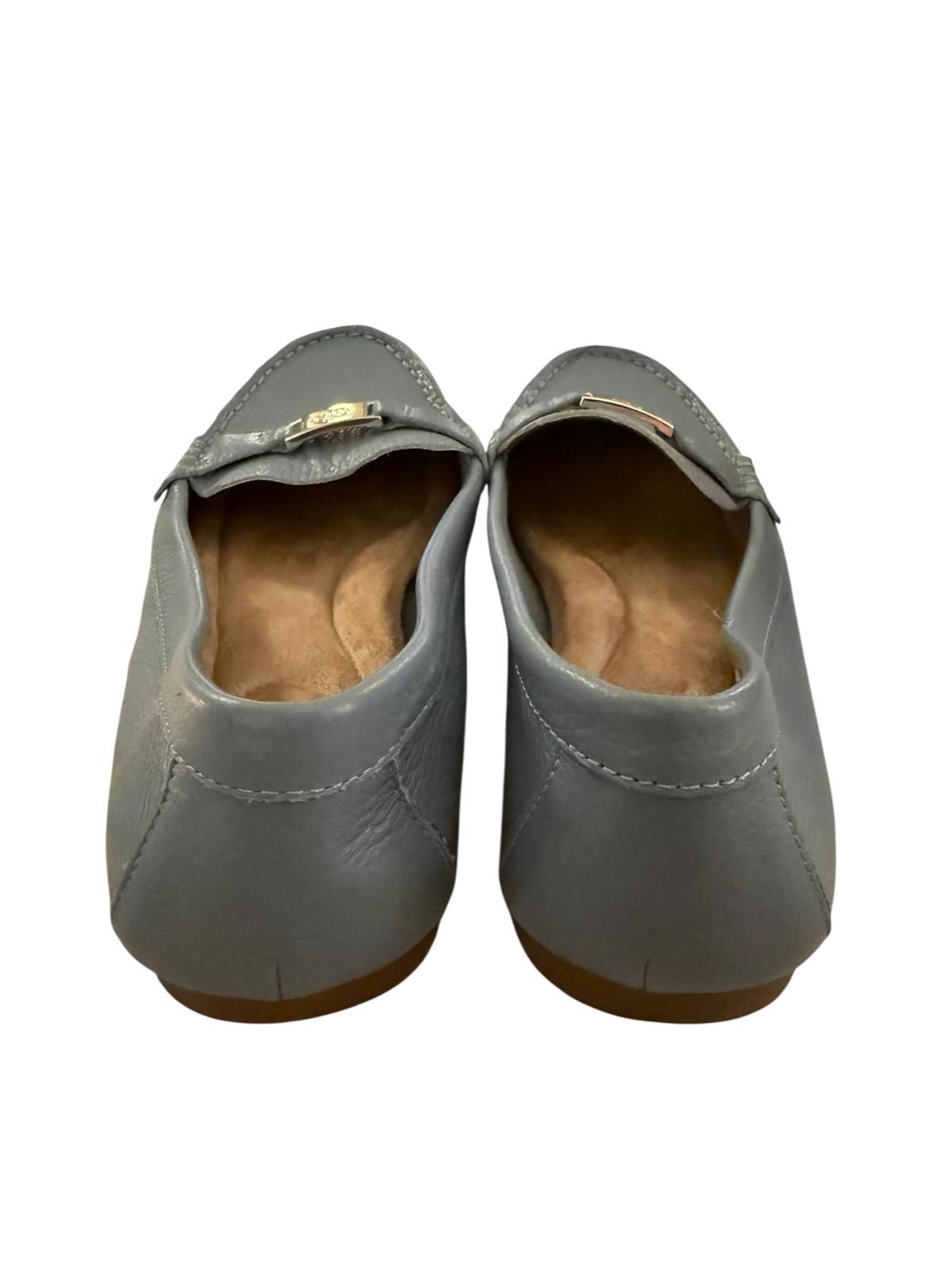 Giani Bernini Women's Blue Leather Driving Loafers