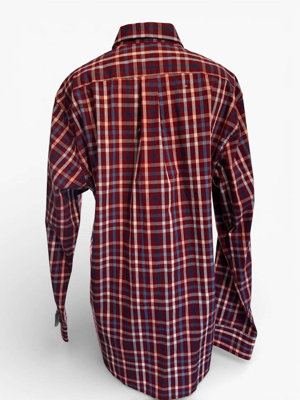 IZOD Long Sleeve Plaid Button-Up Shirt