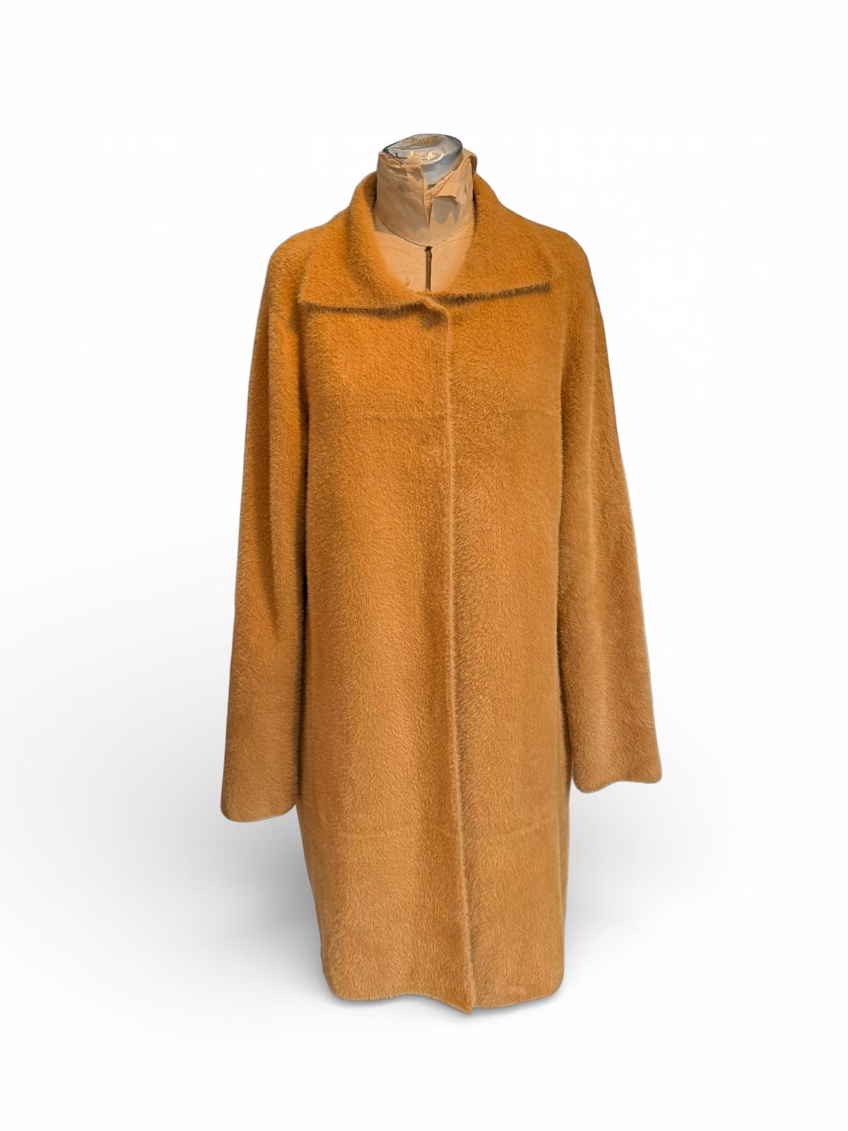 Cyrus Cozy Camel Teddy Coat