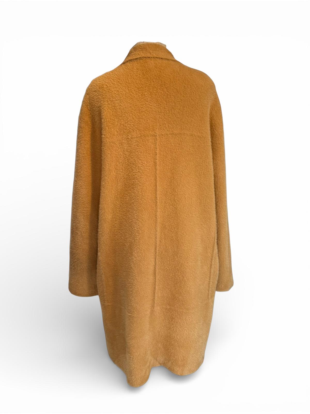 Cyrus Cozy Camel Teddy Coat