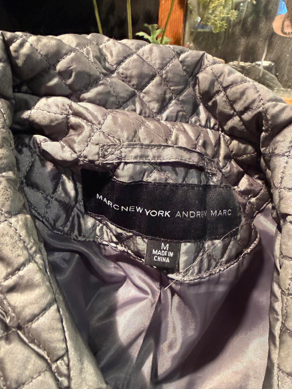 Marc New York Quilted Sleeveless Vest with High Collar