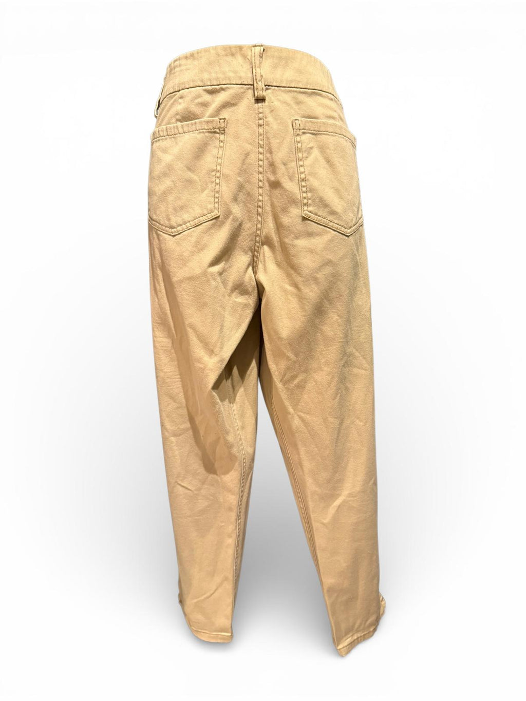 DKNY Jeans Beige Wide Leg Pants