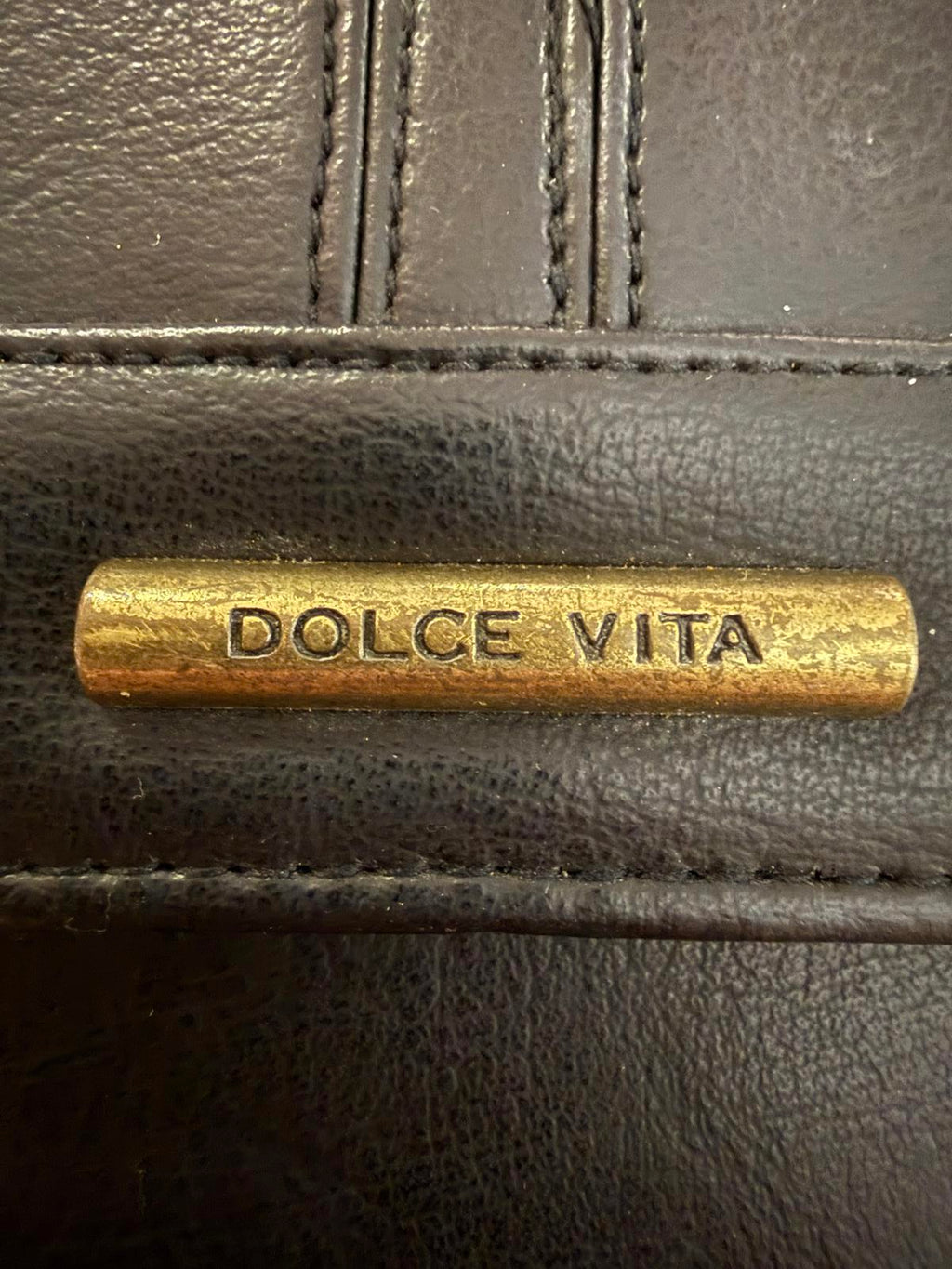 Dolce Vita Jackson Black Crossbody Wallet Purse
