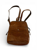 Spikes & Sparrow Brown Leather Backpack