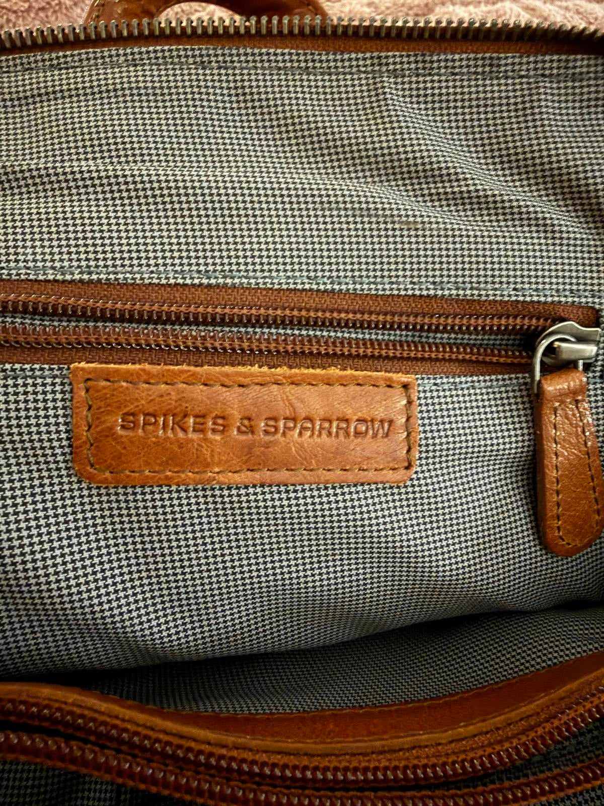 Spikes & Sparrow Brown Leather Backpack