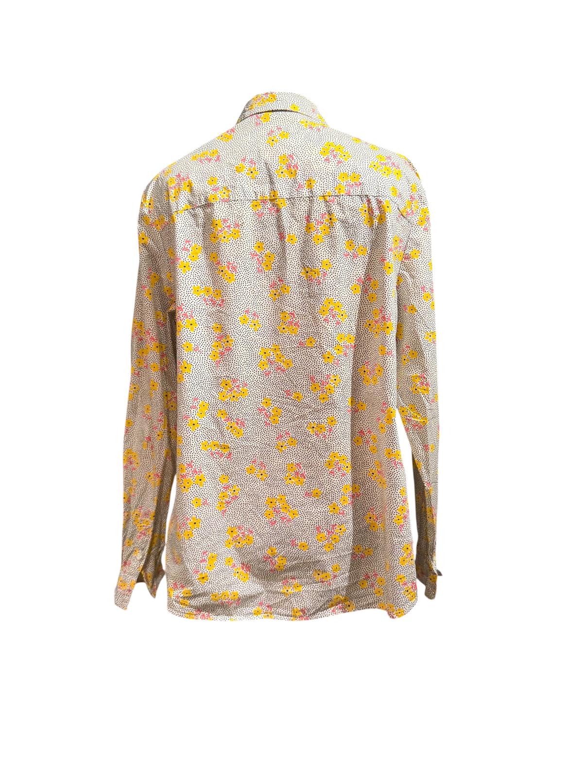 Boden Long Sleeve Button-Up Floral Shirt