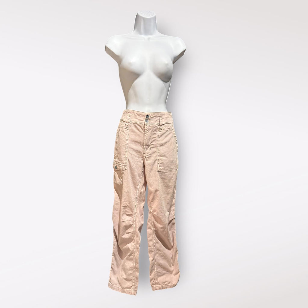 Anthropologie The Wanderer Light Pink Pants