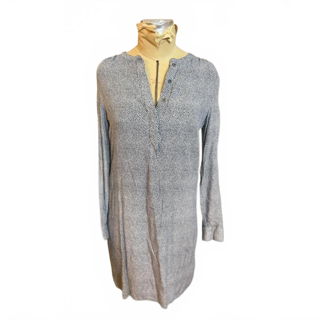 Boden Gray Long Sleeve Dress Size S