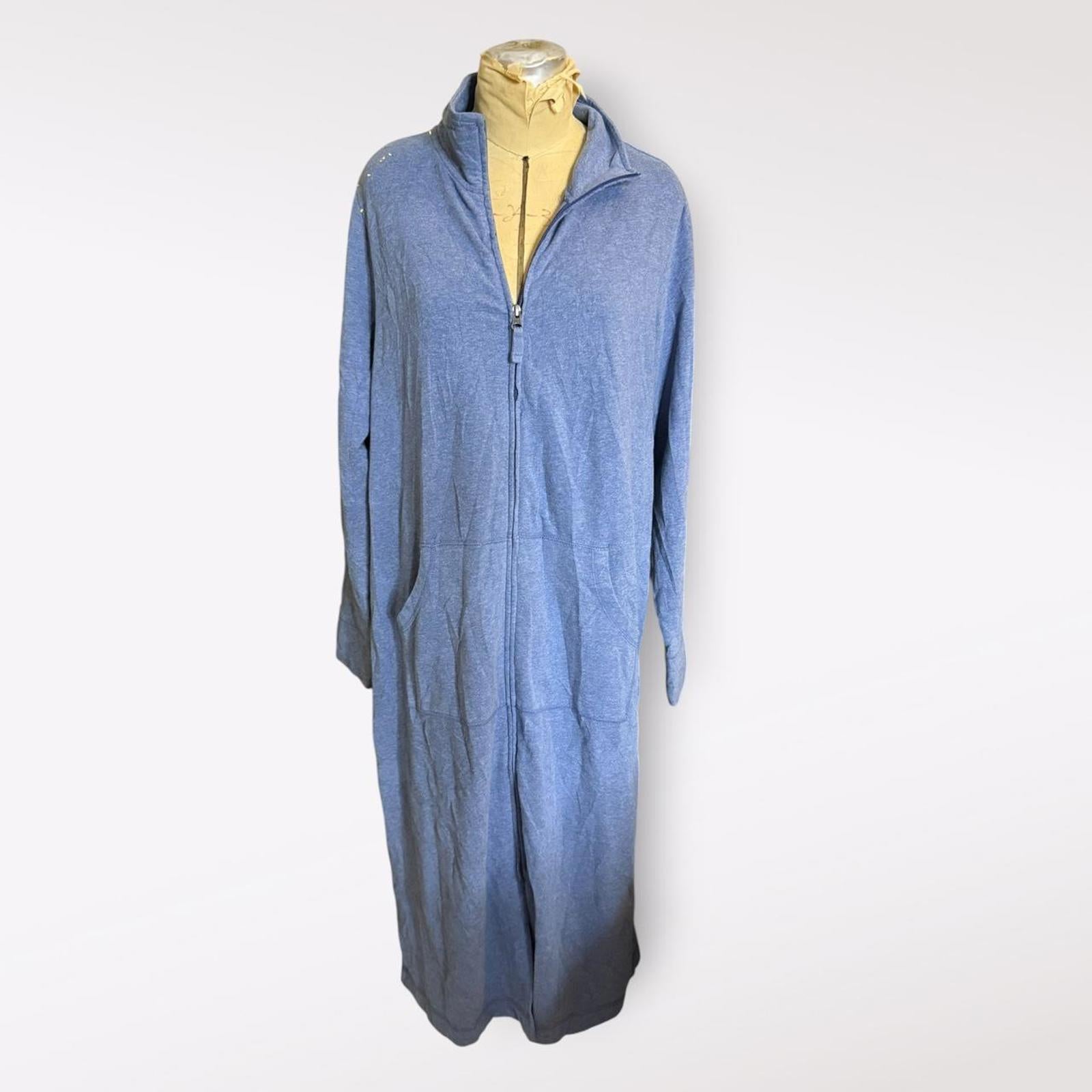 L.L.Bean Zip-Up Sweatshirt Dress